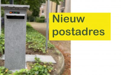 Nieuw postadres